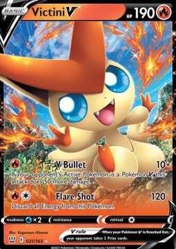 Victini V BST-21 Ultra Rare Near Mint Deutsch