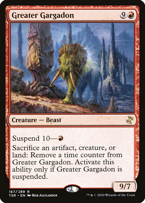 Greater Gargadon TSR-167 Rare Near Mint Englisch