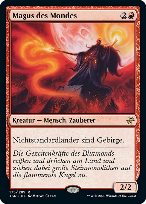 Magus des Mondes TSR-175 Rare Near Mint Deutsch