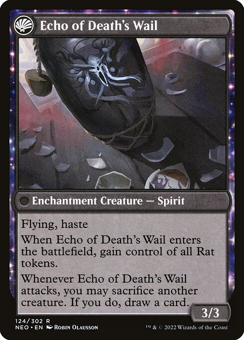 Tribute to Horobi // Echo of Death's Wail - Back Face
