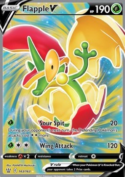 Flapple V BST-143 Ultra Rare Near Mint Englisch