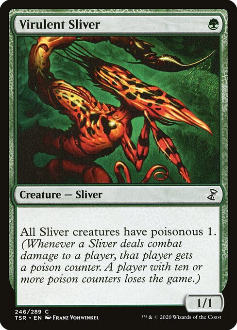 Virulent Sliver TSR-246 Common Poor Englisch Foil
