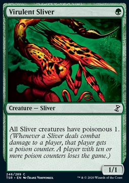 Virulent Sliver TSR-246 Common Poor Englisch Foil