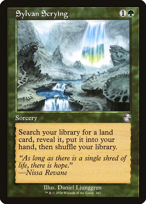 Sylvan Scrying XTSR-367 Time Shifted Near Mint Englisch