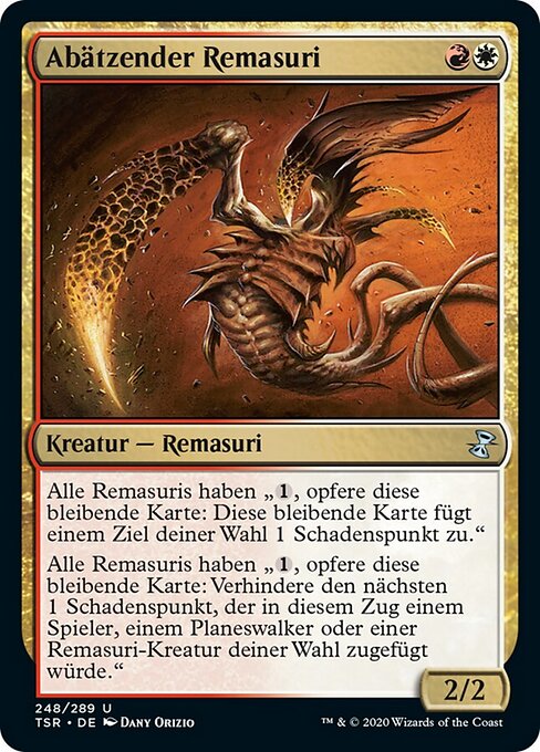 Abätzender Remasuri TSR-248 Uncommon Near Mint Deutsch