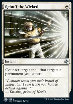 Rebuff the Wicked TSR-35 Uncommon Near Mint Englisch