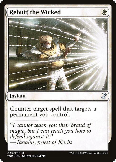 Rebuff the Wicked TSR-35 Uncommon Near Mint Englisch