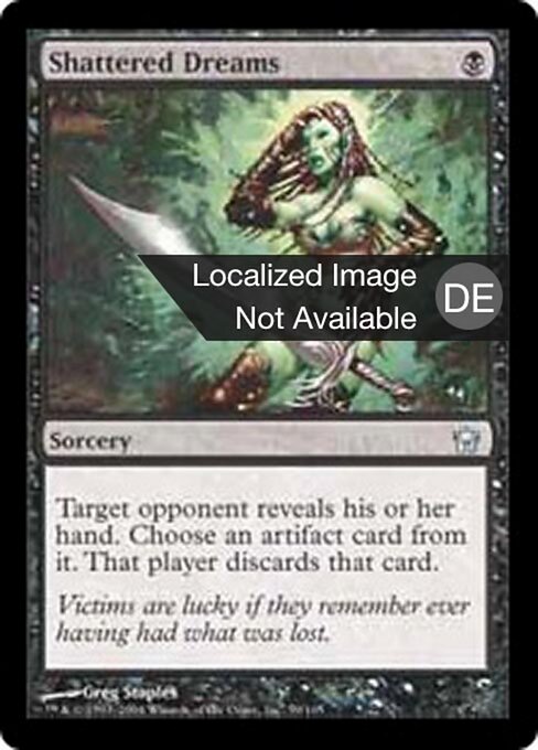 Zerschmetterte Träume 5DN-59 Uncommon Excellent Deutsch Foil