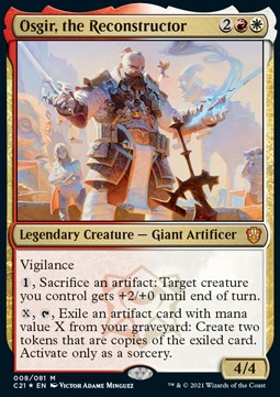 Osgir der Rekonstrukteur C21-8 Mythic Excellent Englisch Foil