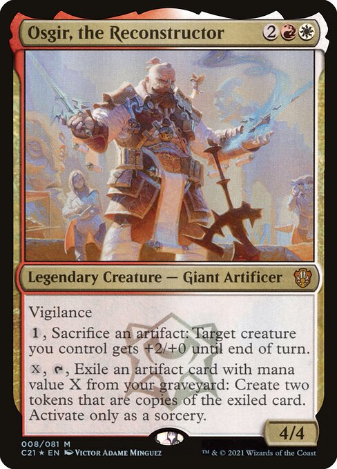 Osgir der Rekonstrukteur C21-8 Mythic Excellent Englisch Foil
