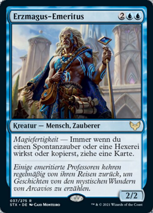 Erzmagus-Emeritus STX-37 Rare Near Mint Deutsch