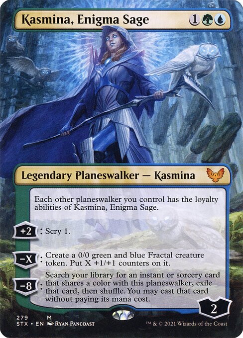 Kasmina, Enigma Sage XSTX-279 Mythic Excellent Englisch