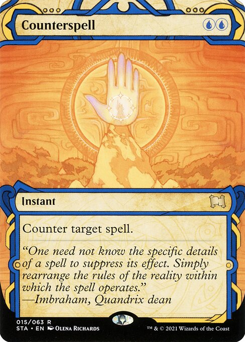 Counterspell STA-15 Rare Near Mint Englisch