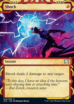 Shock STA-44 Uncommon Near Mint Englisch