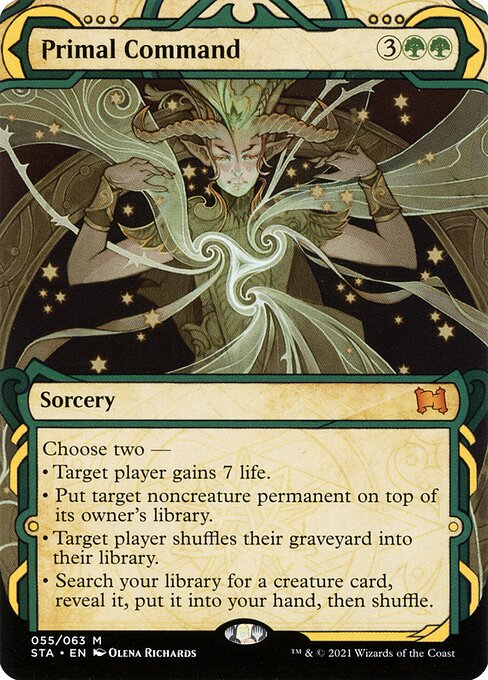 Primal Command STA-55 Mythic Near Mint Englisch