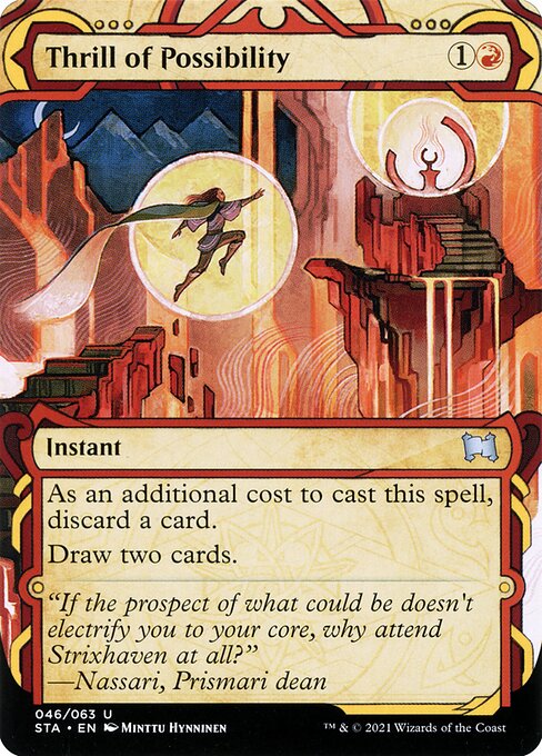Thrill of Possibility (V.1) STA-46 Uncommon Near Mint Englisch Foil