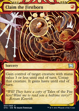Raub des Erstgeborenen (V.1) STA-37 Uncommon Near Mint Englisch Foil