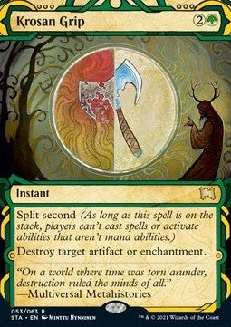 Krosas Eingriff (V.1) STA-53 Rare Near Mint Deutsch Foil