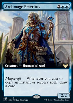 Archmage Emeritus XSTX-295 Rare Light Played Englisch