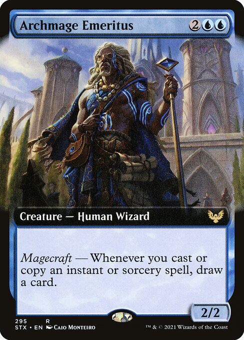 Archmage Emeritus XSTX-295 Rare Light Played Englisch