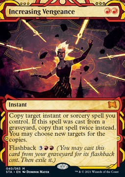 Zunehmende Rache (V.1) STA-40 Mythic Excellent Deutsch Foil