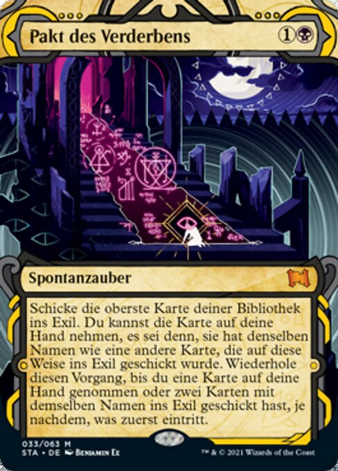 Pakt des Verderbens (V.1) STA-33 Mythic Near Mint Deutsch