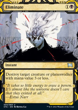 Eliminate STA-30 Uncommon Near Mint Englisch Foil