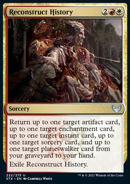 Reconstruct History STX-222 Uncommon Excellent Englisch Foil
