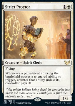 Strenge Prüfungsaufsicht STX-33 Rare Near Mint Deutsch