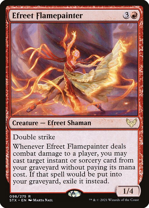 Ifrit-Flammenzeichnerin STX-98 Rare Excellent Englisch