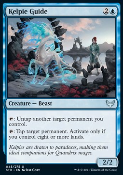 Kelpie-Wegefinder STX-45 Uncommon Near Mint Englisch Foil