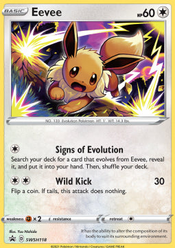 Evoli SWSH-118 Promo Near Mint Deutsch