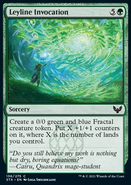 Anrufung der Ley-Linien STX-136 Common Near Mint Englisch Foil