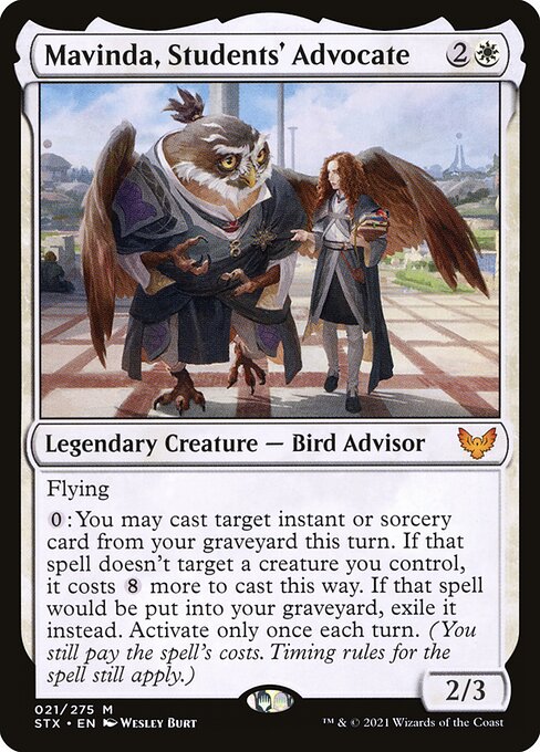 Mavinda, Students' Advocate STX-21 Mythic Near Mint Englisch Foil