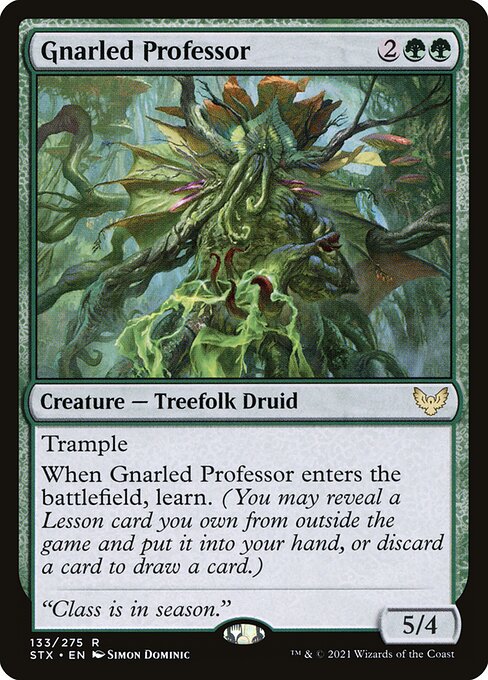 Gnarled Professor STX-133 Rare Near Mint Englisch
