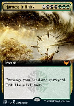 Beherrschen der Unendlichkeit XSTX-343 Mythic Excellent Deutsch Foil