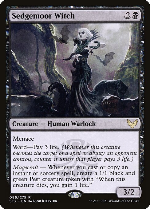 Sedgemoor Witch STX-86 Rare Excellent Englisch Foil
