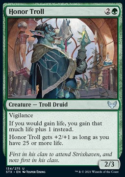 Ehrentroll STX-134 Uncommon Near Mint Englisch Foil