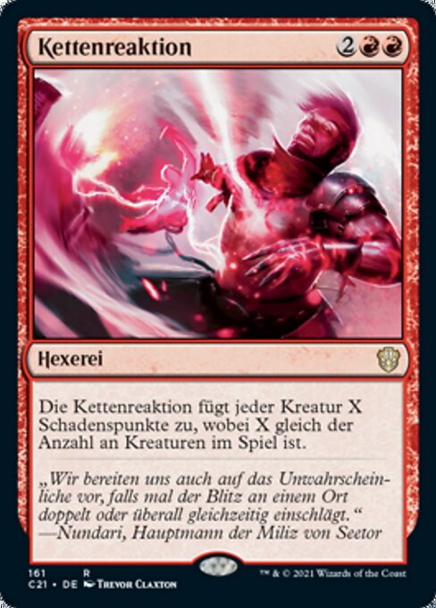 Kettenreaktion C21-161 Rare Excellent Deutsch