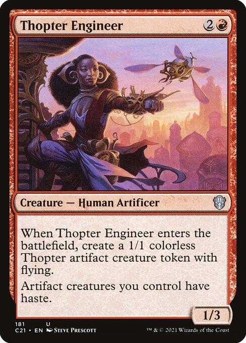 Thopter-Ingenieurin C21-181 Uncommon Excellent Englisch