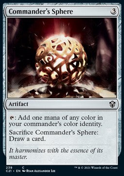 Commander's Sphere C21-239 Common Near Mint Englisch