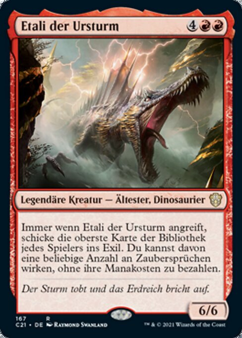 Etali der Ursturm C21-167 Rare Near Mint Deutsch