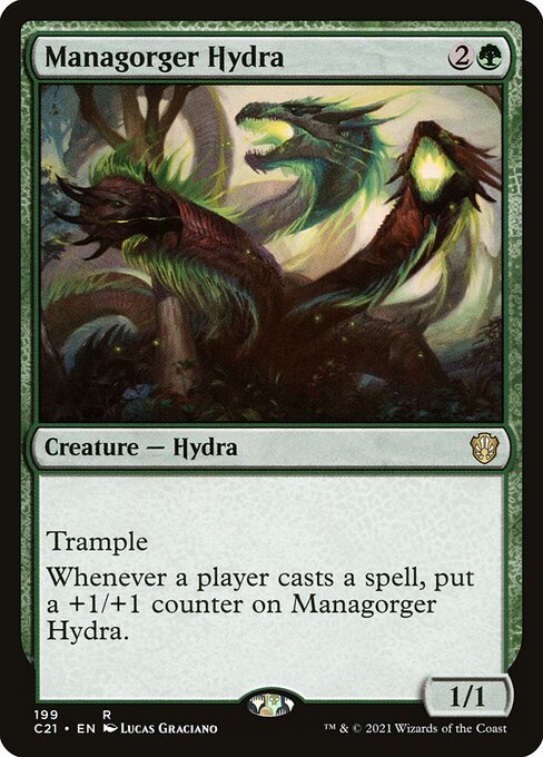 Managorger Hydra C21-199 Rare Near Mint Englisch