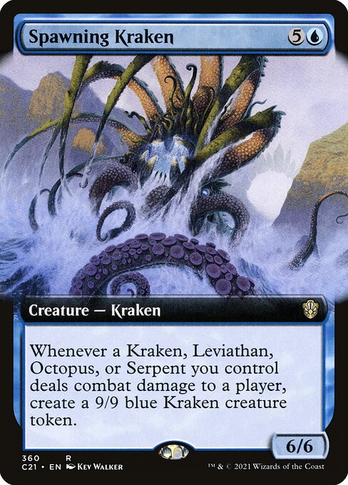 Spawning Kraken XC21-360 Rare Excellent Englisch
