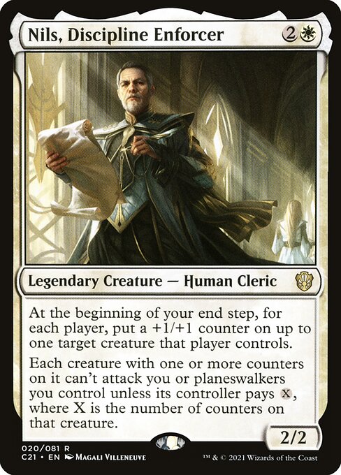 Nils, Discipline Enforcer C21-20 Rare Near Mint Englisch