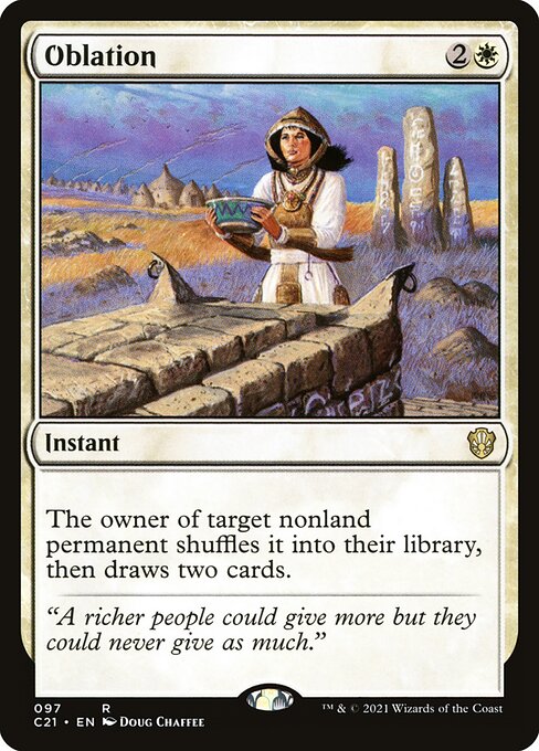 Oblation C21-97 Rare Near Mint Englisch