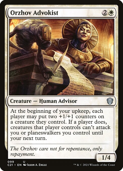 Orzhov-Advokistin C21-99 Uncommon Near Mint Englisch