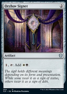 Orzhov-Petschaft C21-254 Uncommon Excellent Deutsch