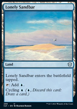 Einsame Sandbank C21-298 Uncommon Near Mint Deutsch