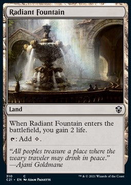 Radiant Fountain C21-310 Common Excellent Englisch